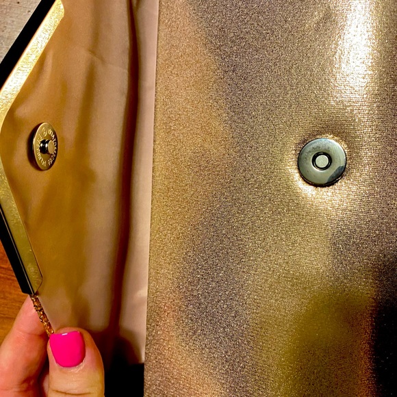 Rose Gold clutch bag. Chain included. Brand bee! - Picture 7 of 7